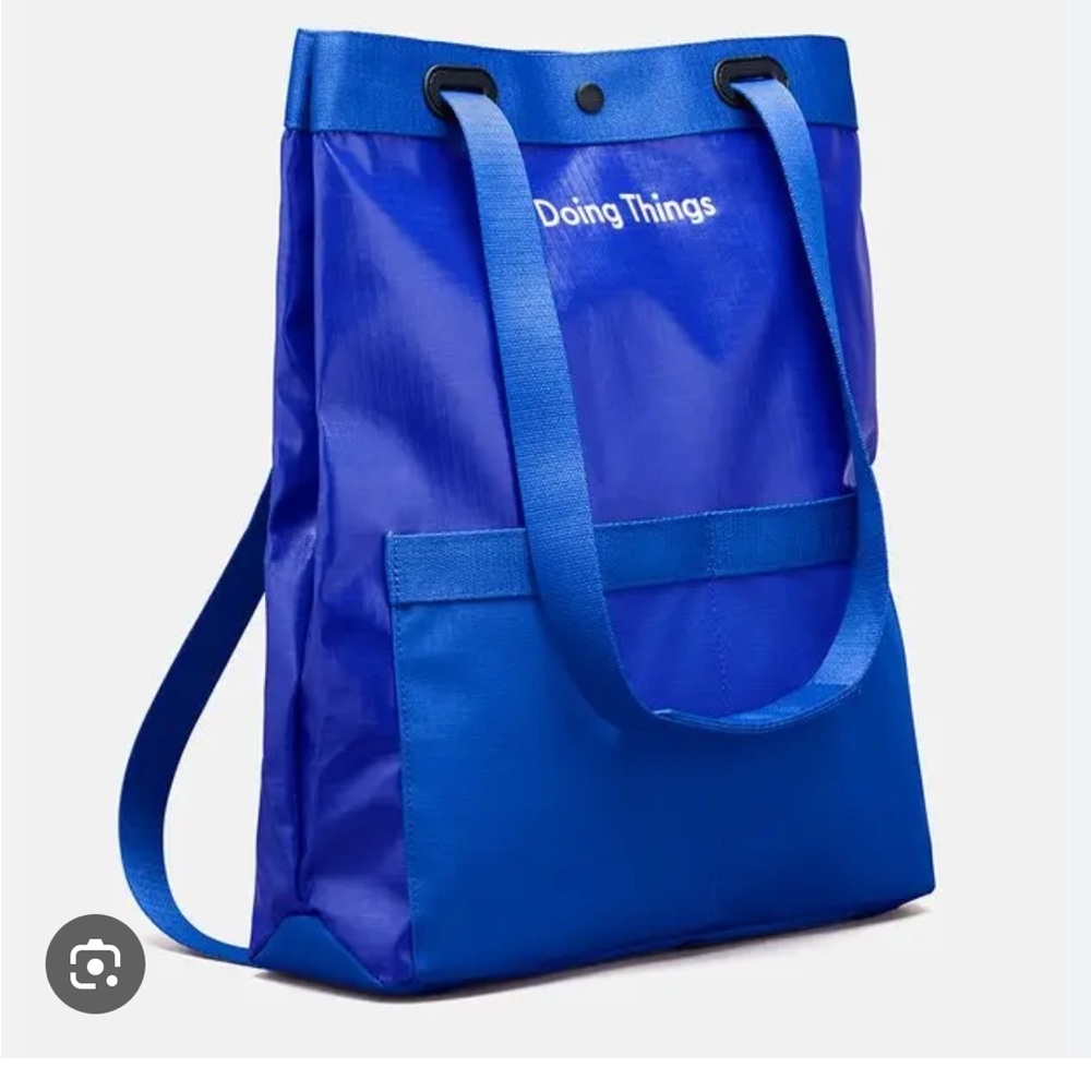 Blue Outdoor Voices Doing Things Backpack